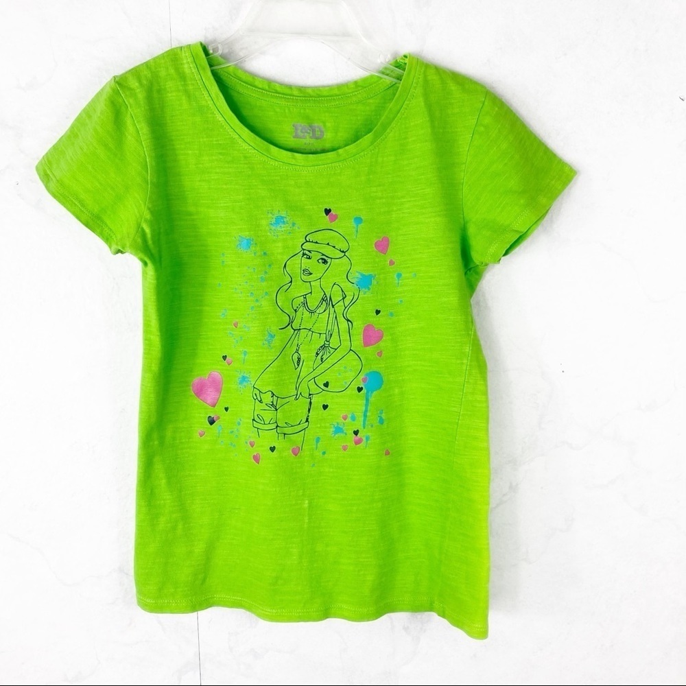 [L&D] Green Graphic Tee